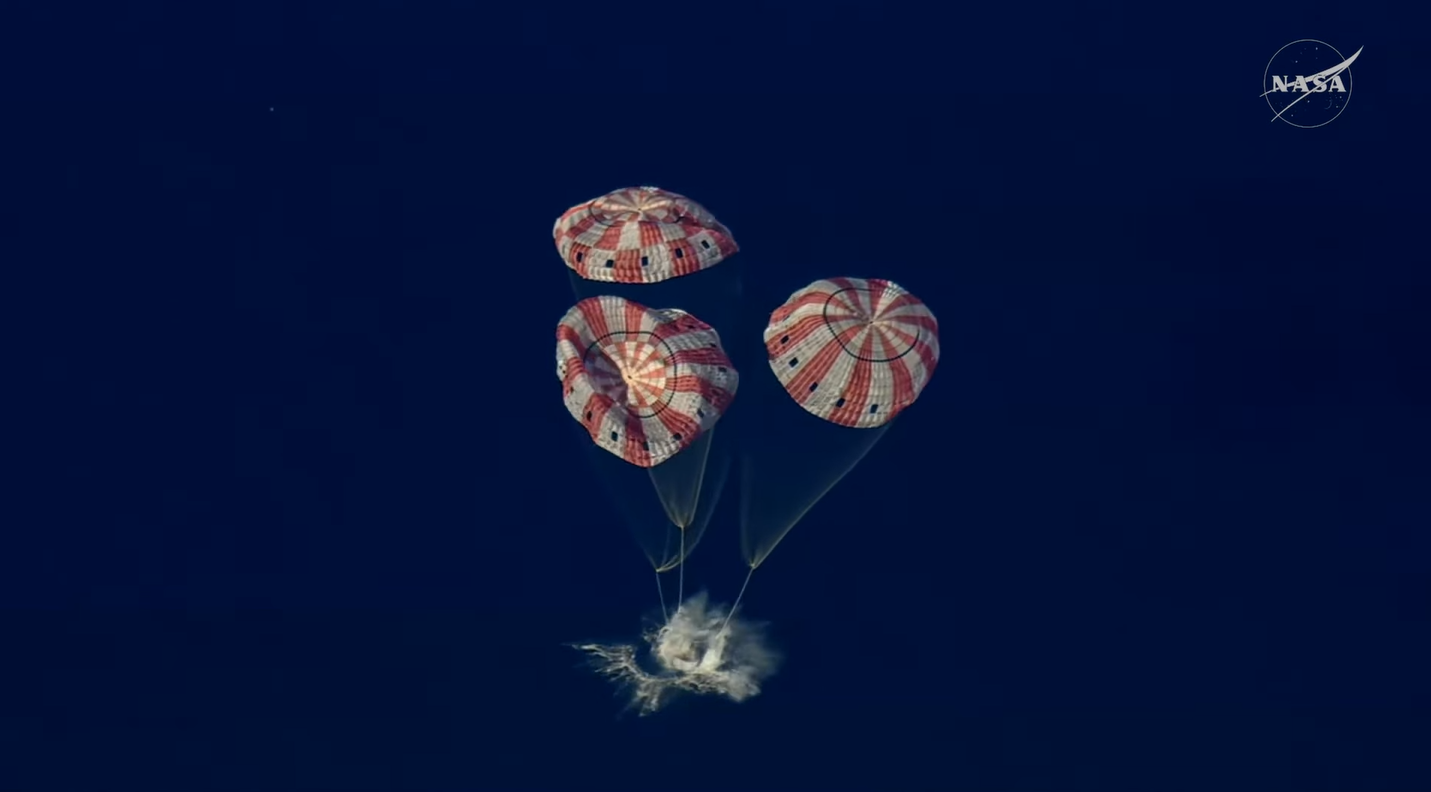 ሰበር ዜና ፦ ታሪካዊው የአርጤምስ 2 ተልዕኮ በስኬት ተጠናቀቀ፡ ጠፈርተኞቹ በፓስፊክ ውቅያኖስ ላይ በሰላም አረፉ